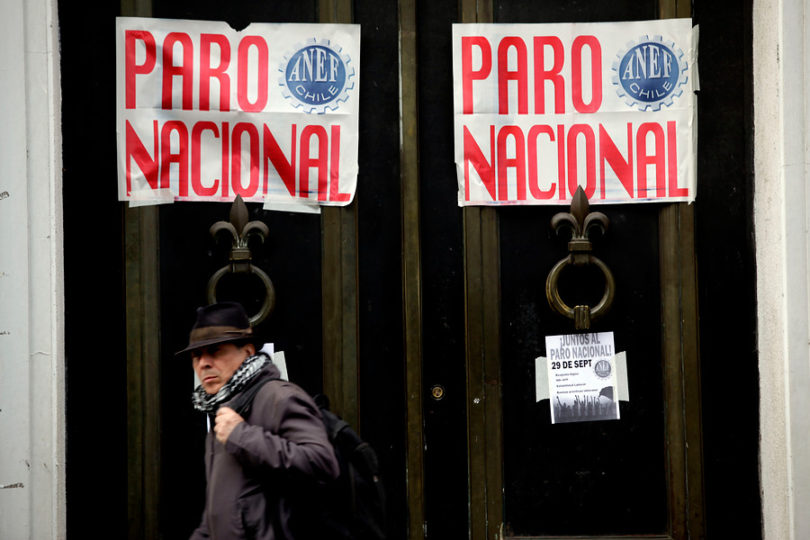 ANEF amenaza con “parar el país” si hay despidos de funcionarios públicos en el Gobierno de Piñera