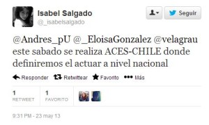 Isabel Salgado tuit