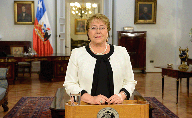 Michelle Bachelet - presidencia