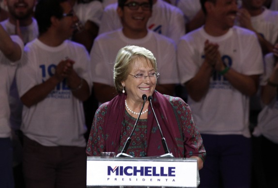 Cierre de campaña de Michelle Bachelet