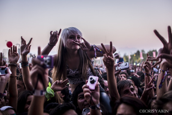 Skrillex  en Lollapalooza Chile 2015 / Boris Yaikin