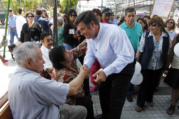 Masiva despedida a Manuel Ossandon en Puente Alto