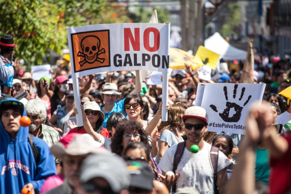 Marcha ciudadana contra la contaminación en Antofagasta