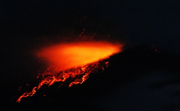 Erupción volcán Copahue