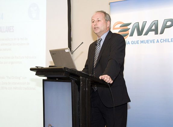 El gerente general de Enap, Marcelo Tokman, presentó el Reporte de Sustentabilidad 2014 en el hotel Doubletree by Hillton | ENAP