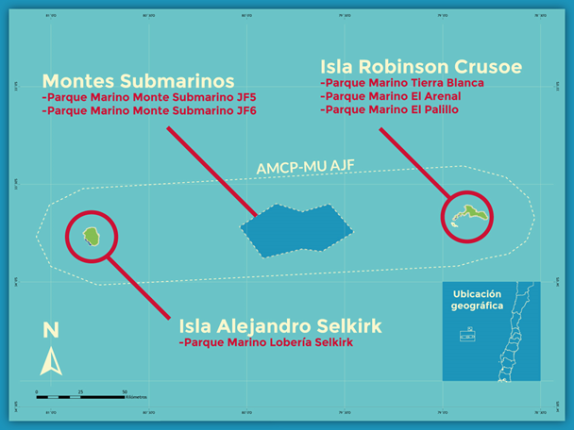 Áreas marinas protegidas en el Aarchipiélago Juan Fernández | MINISTERIO MEDIO AMBIENTE 