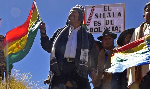 Evo Morales Silala