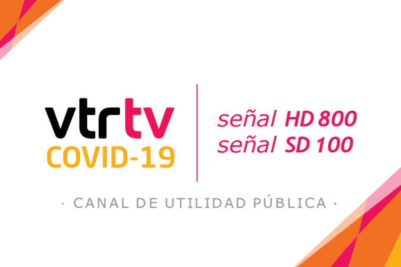 Vtr Y El Gobierno Lanzan Canal De Tv Para Prevenir El Coronavirus