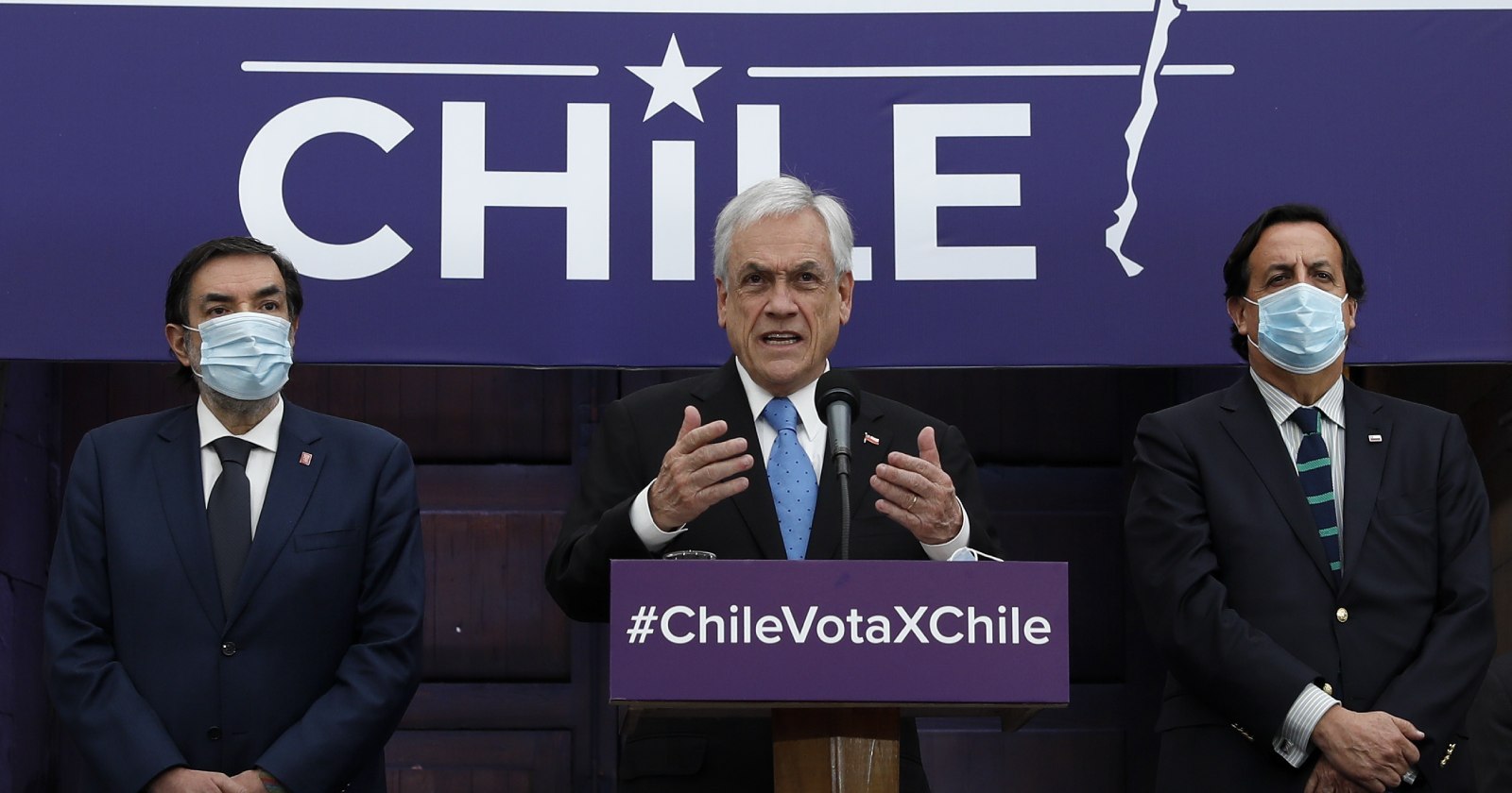 Piñera contagiados plebiscito