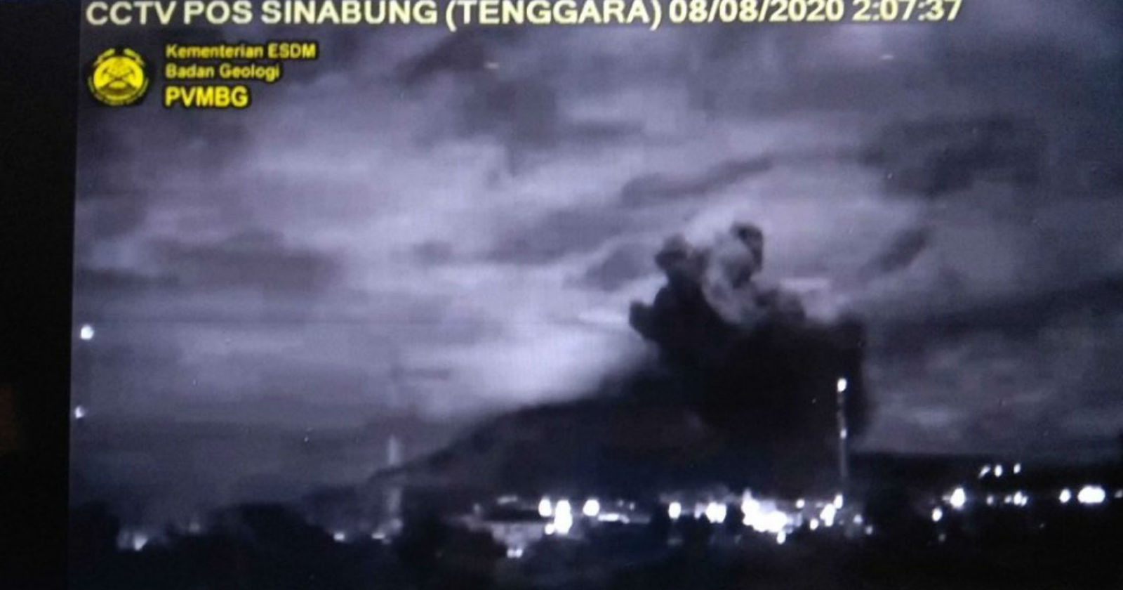 volcán Sinabung