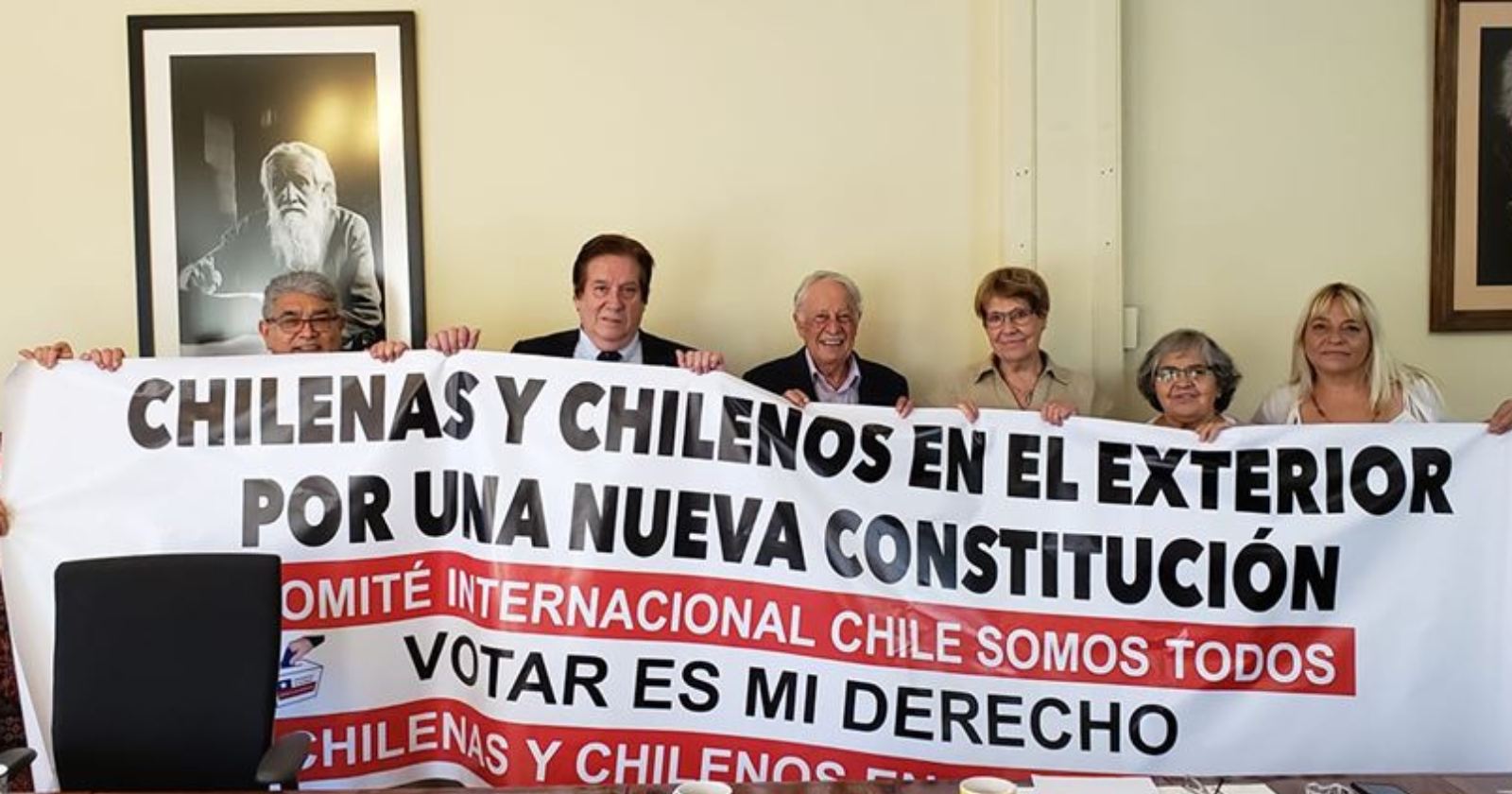 Chilenos extranjero Convención