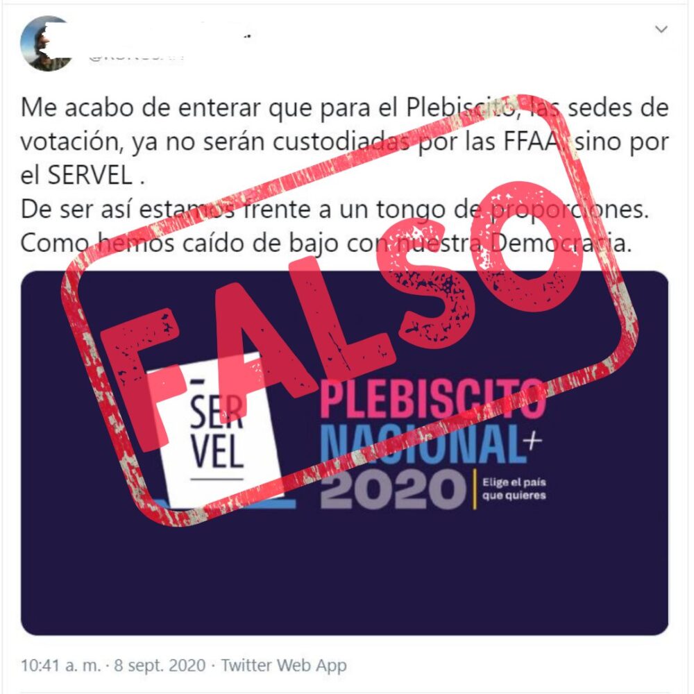 fake news plebiscito