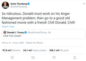 Greta Thunberg Trump