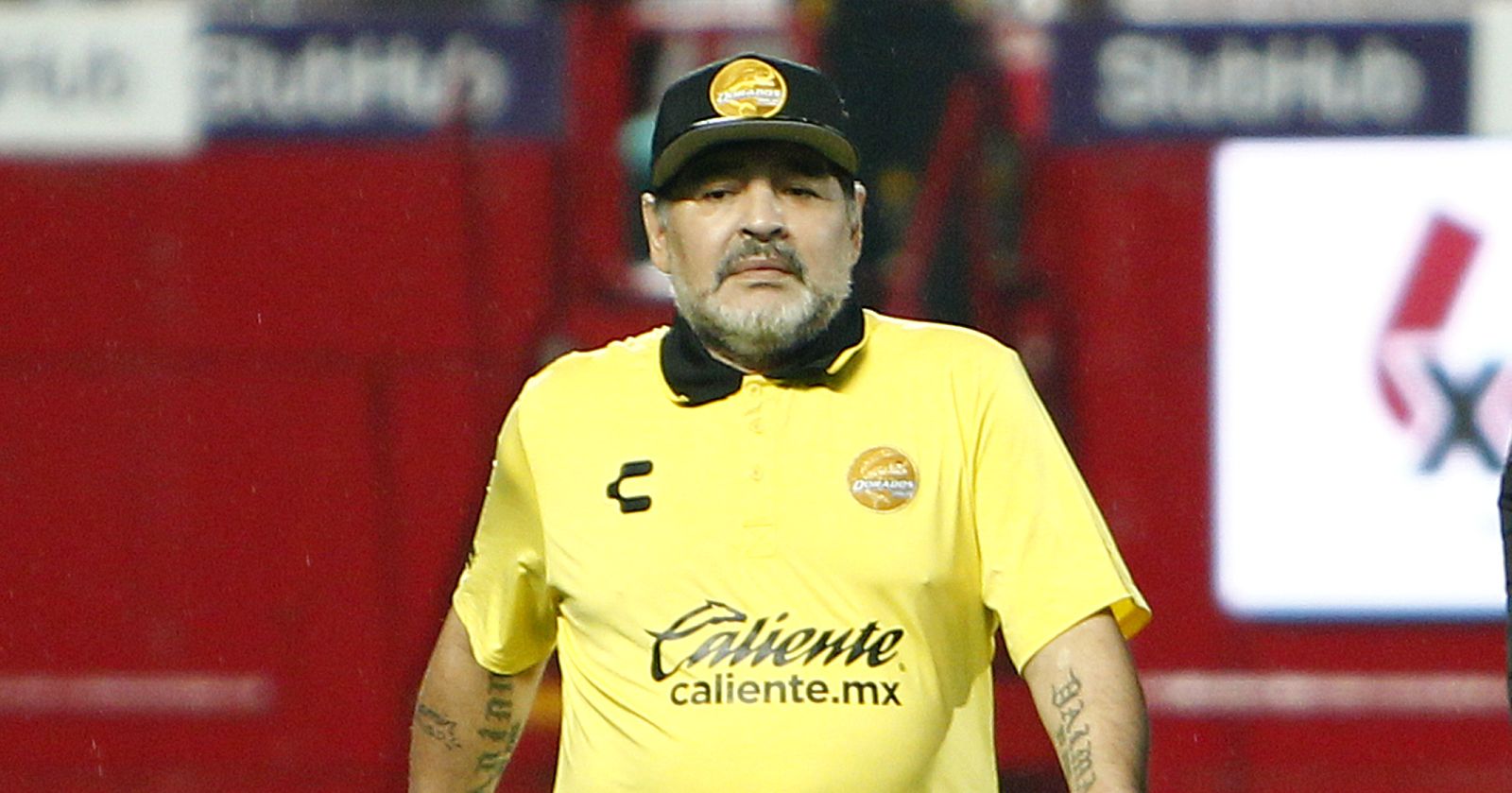 Maradona cuerpo
