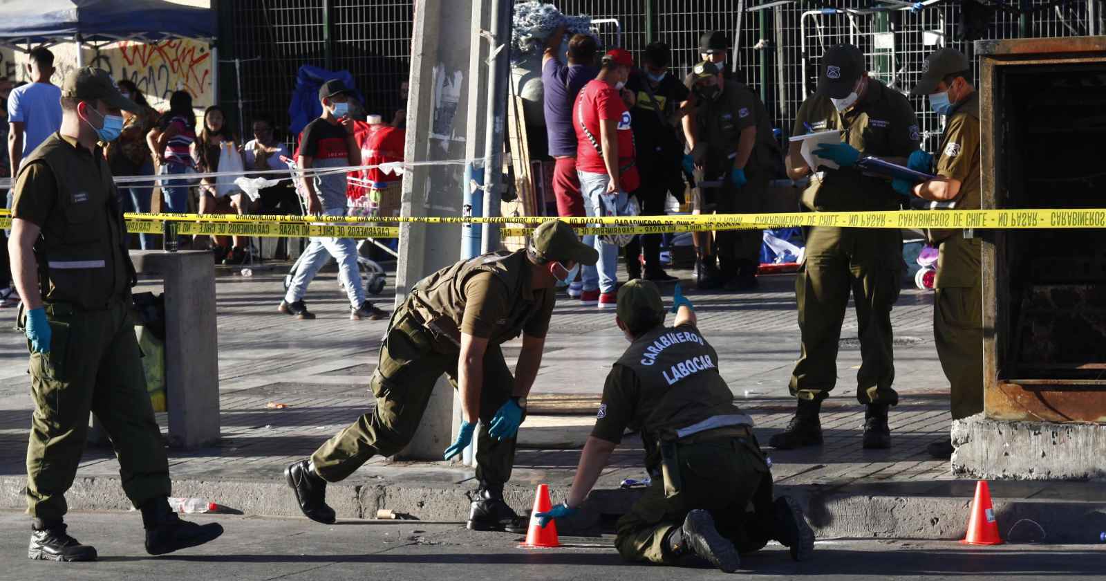 estado grave balacera Maipú