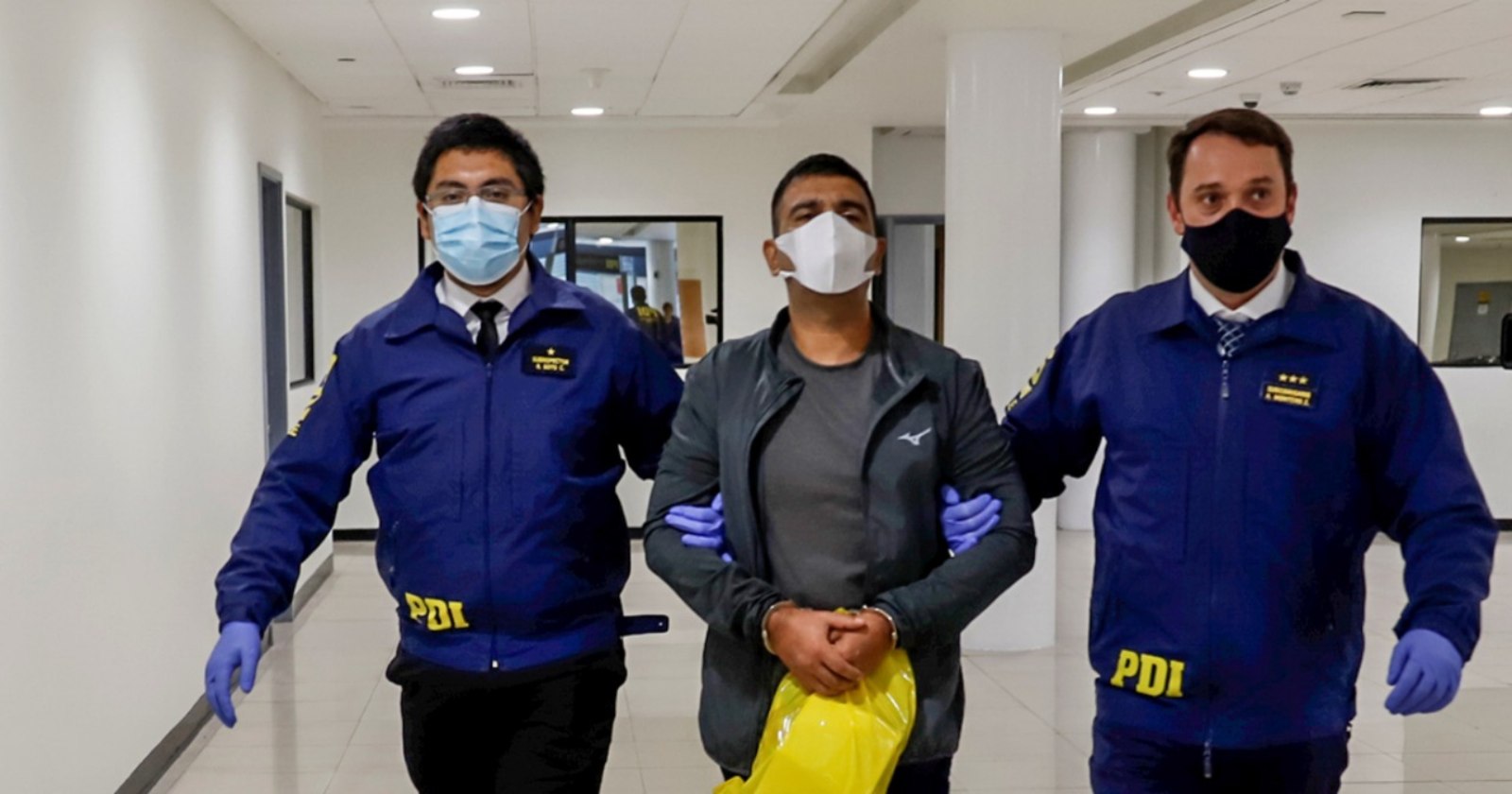 acusado robo banco extraditado Brasil
