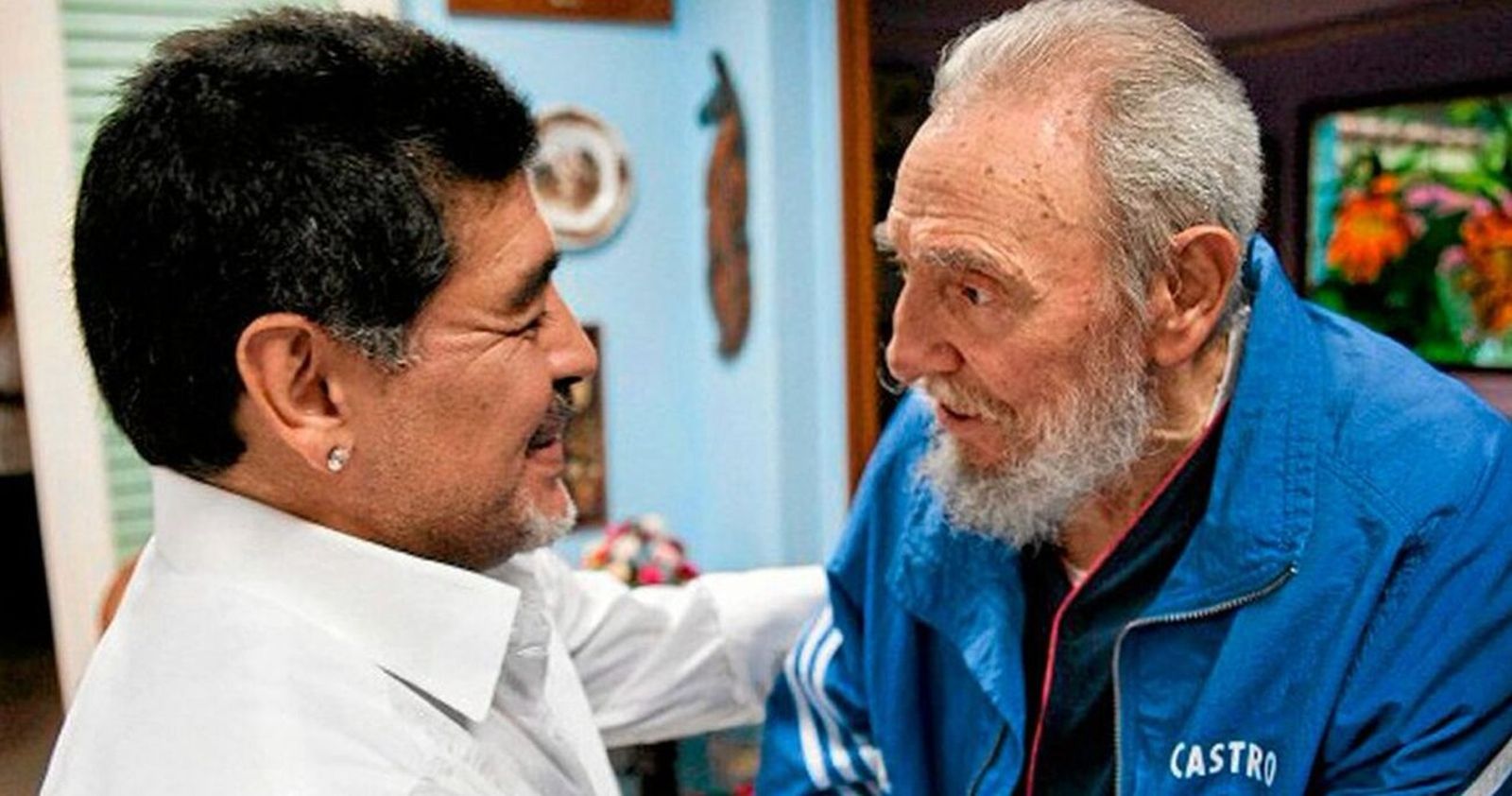 Maradona Fidel Castro