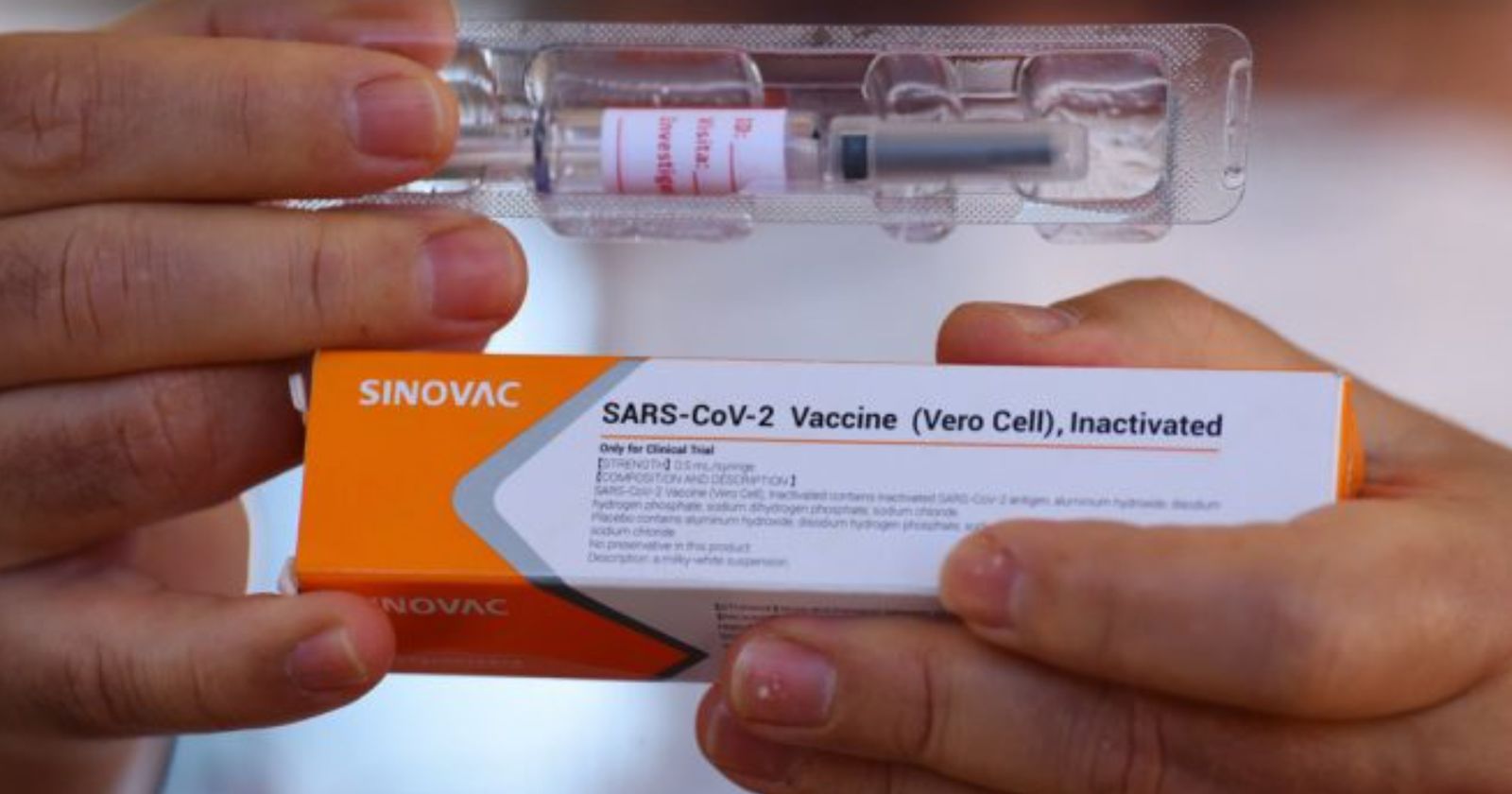 eficacia vacuna coronavirus Sinovac