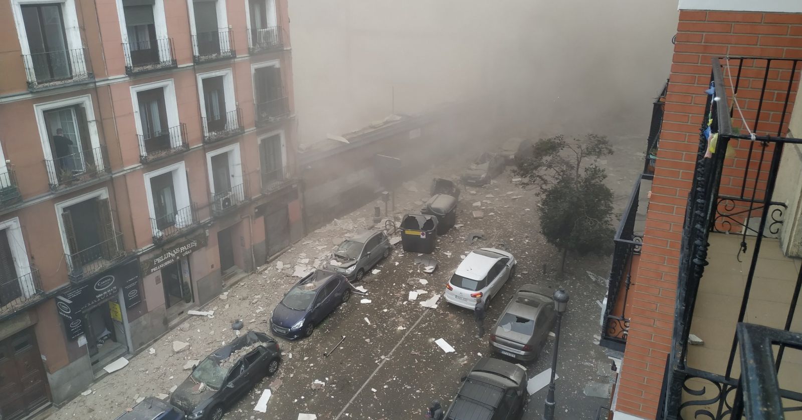 explosión Madrid