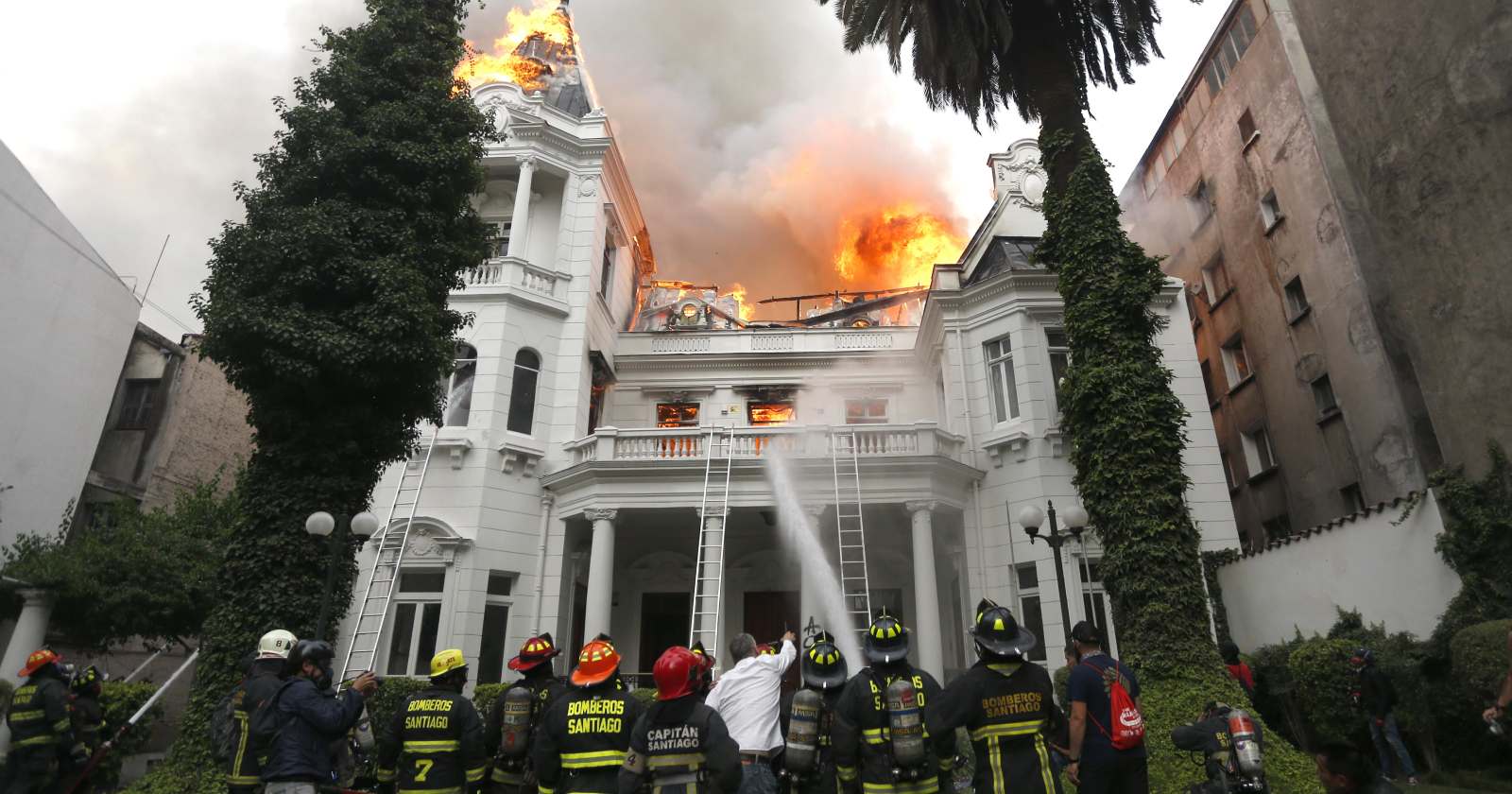 incendio Universidad Pedro de Valdivia