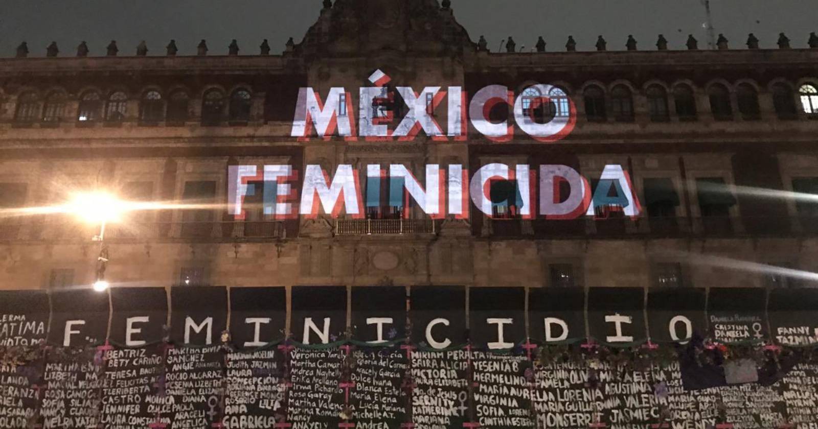 muro México femicidio