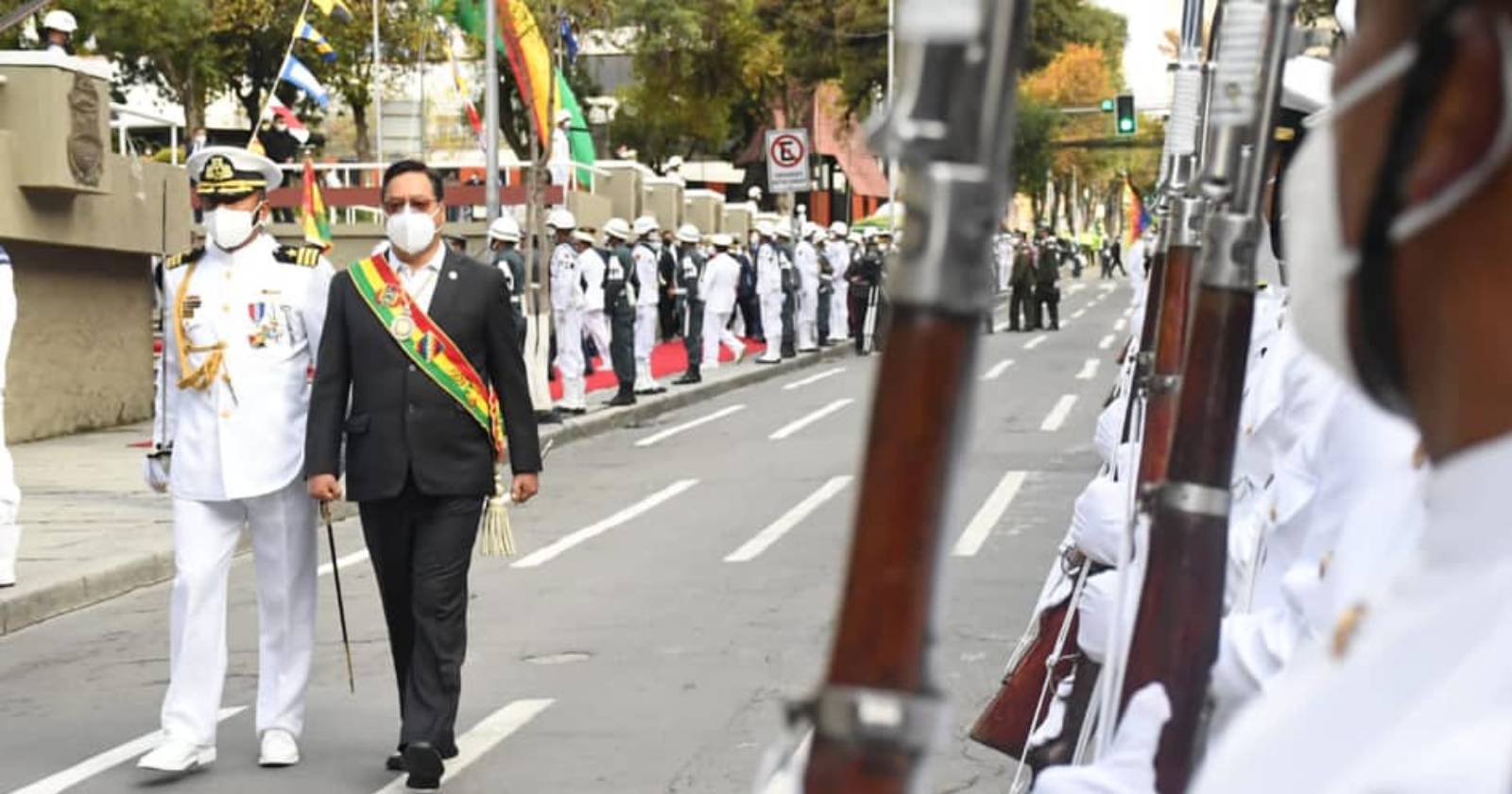 Presidente de Bolivia demanda marítima