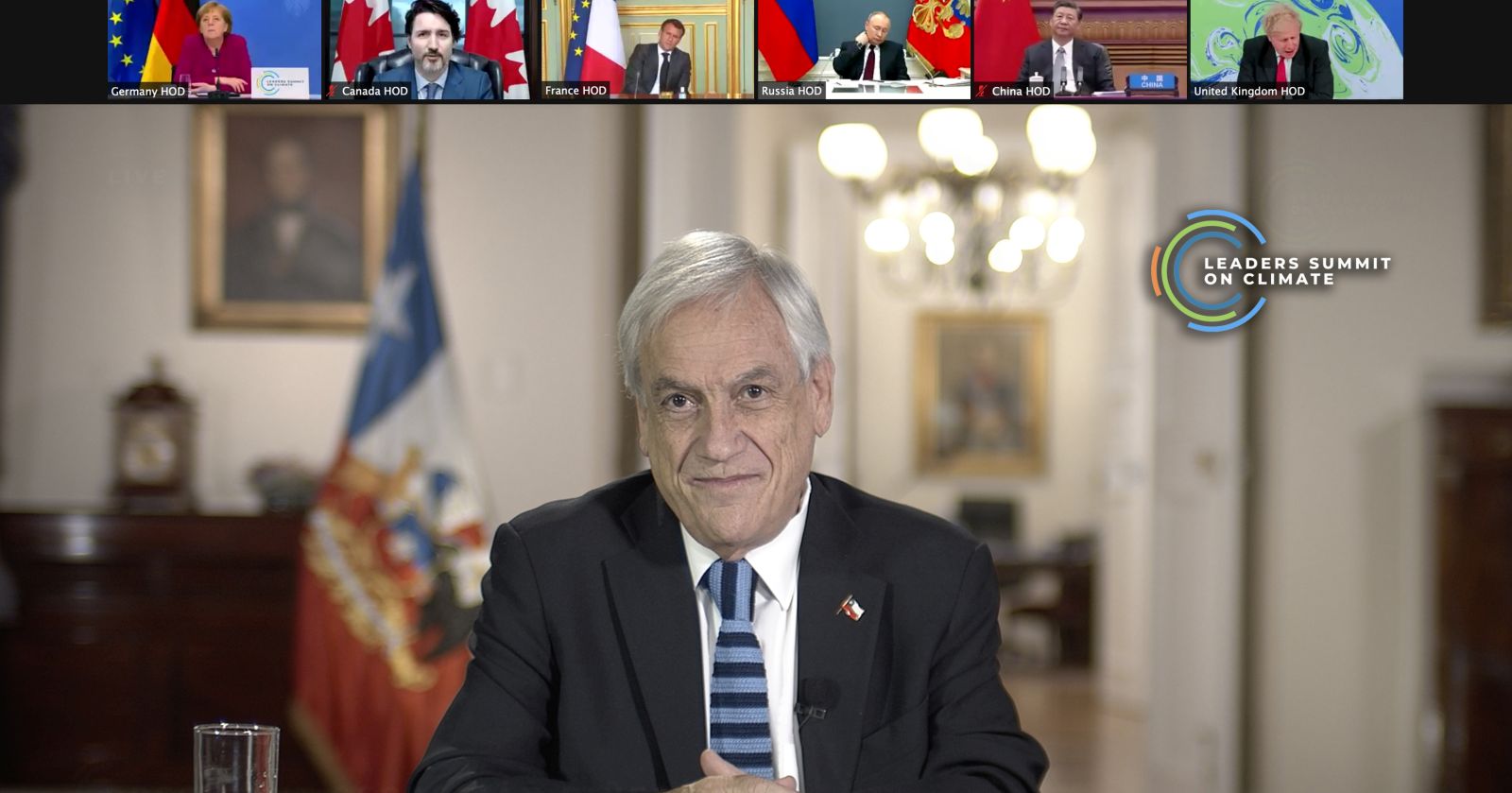 Piñera Cumbre de Líderes