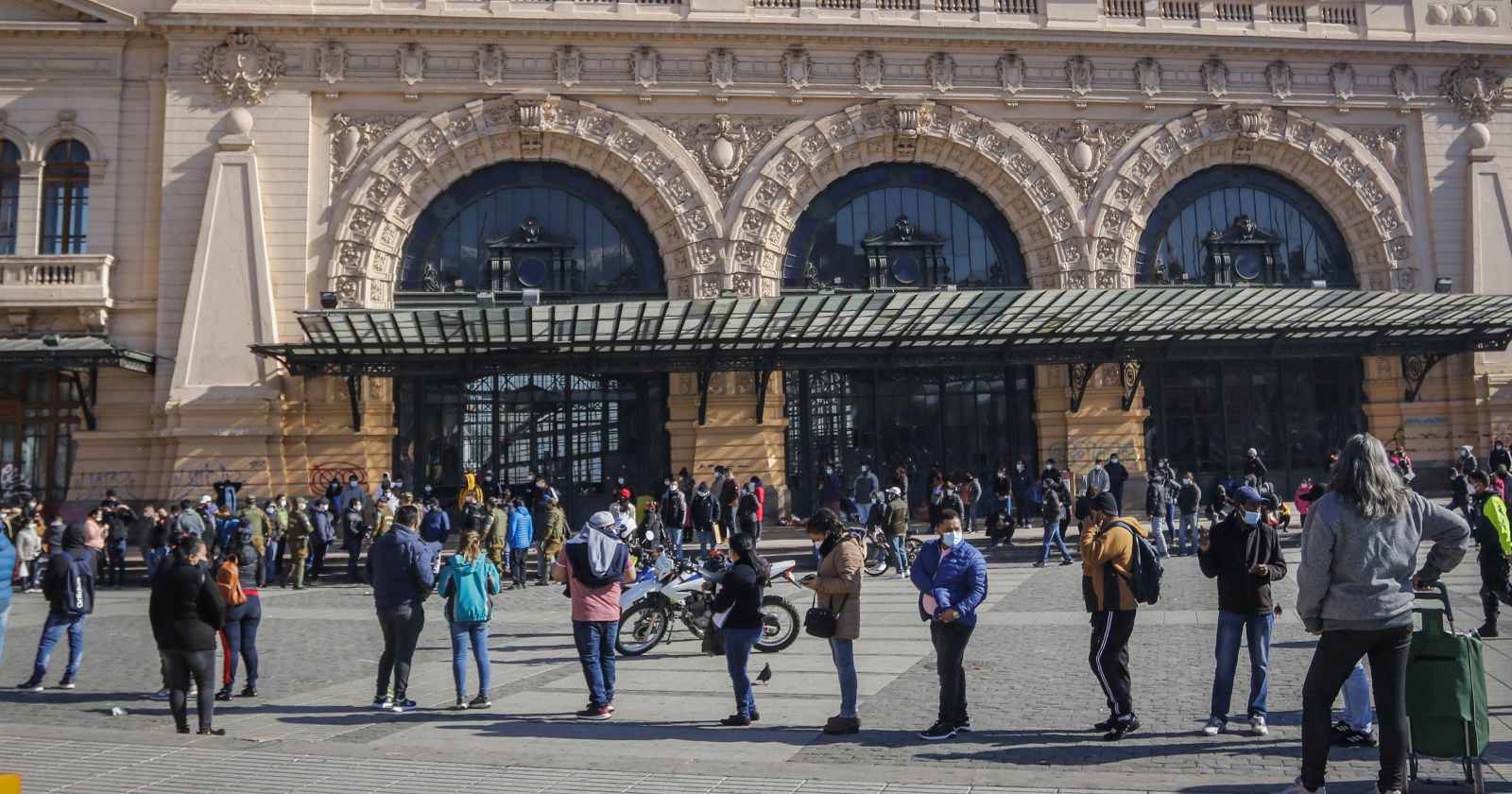 vacunación Estación Mapocho