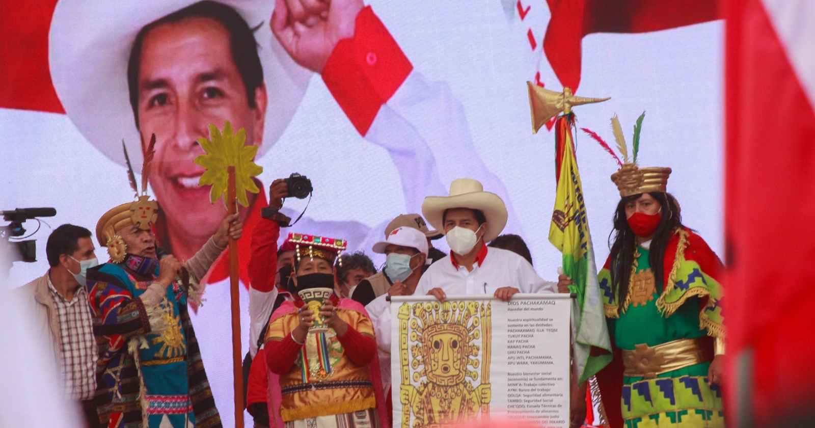 Candidato de izquierda en Perú AFP  