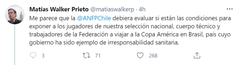 Walker Copa América