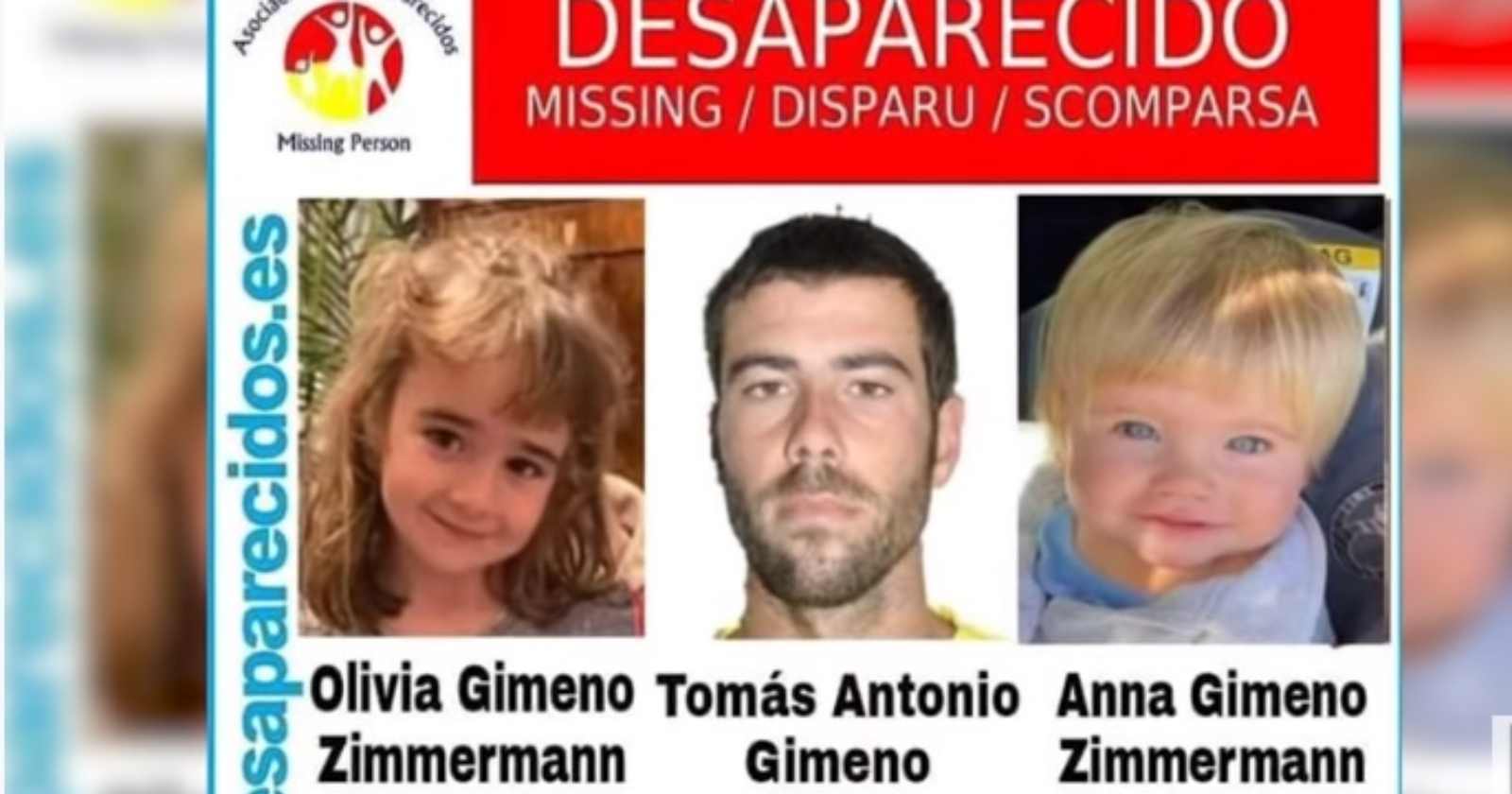 niña desaparecida en España