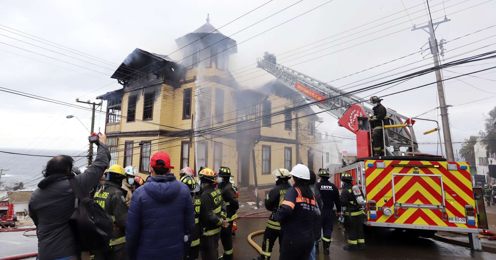Valparaíso incendio ancianos