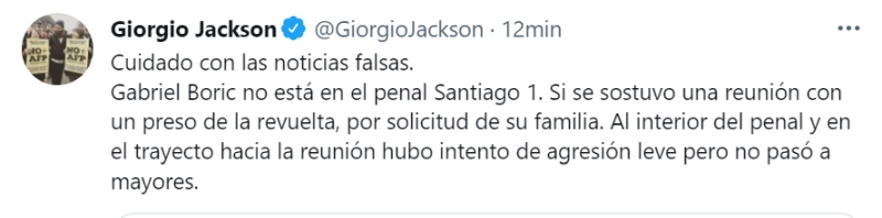 Jackson Boric Santiago 1