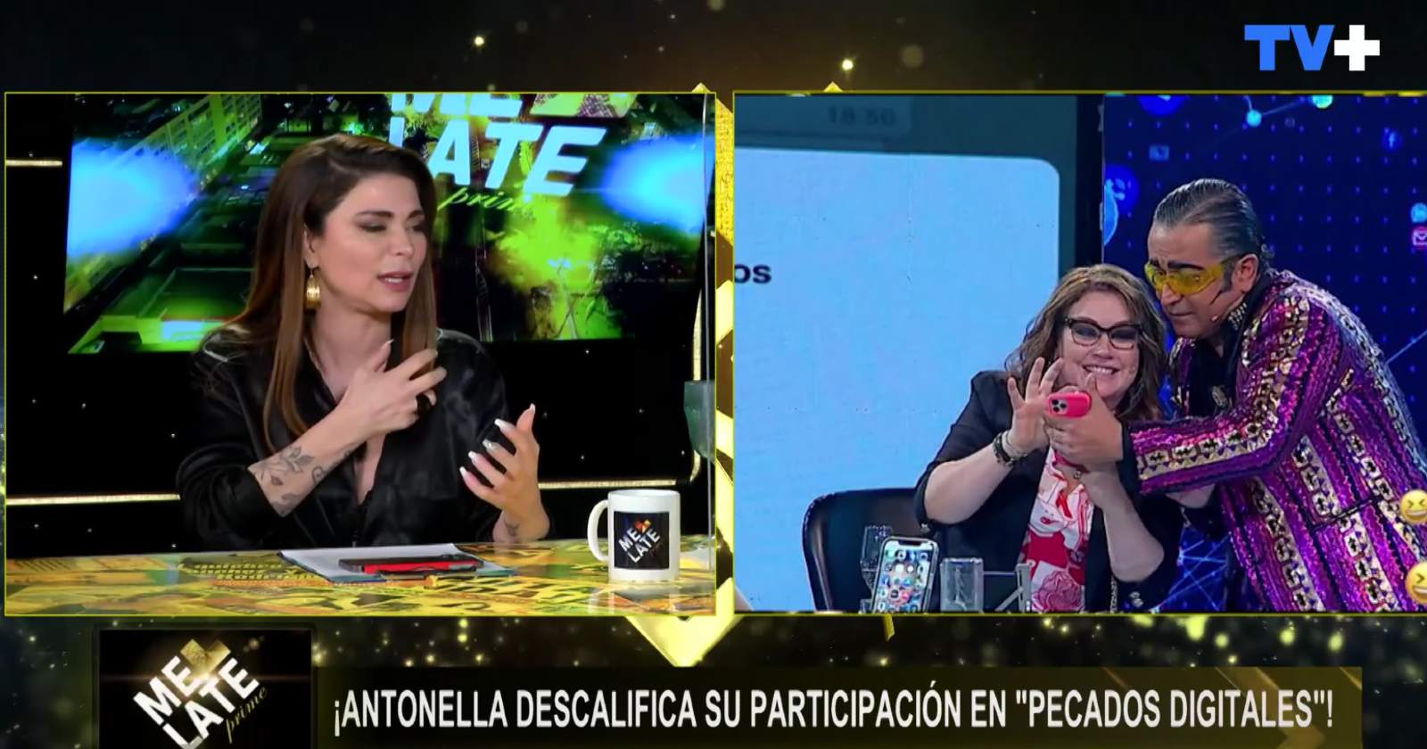 Antonella Ríos programa mega