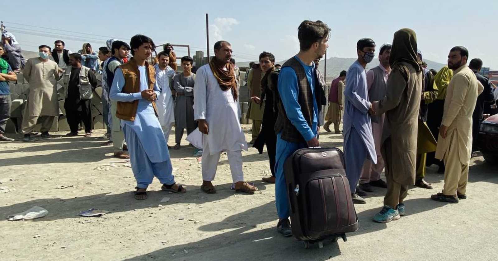 personas evacuadas desde Afganistán