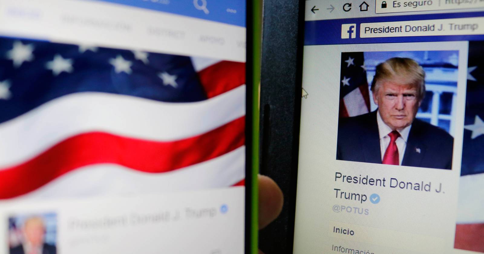 Trump plataforma de redes sociales