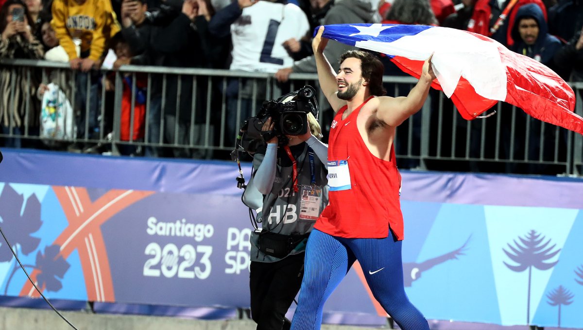 Por fin: Lucas Nervi le da la ansiada sexta medalla de oro a Chile en Santiago 2023