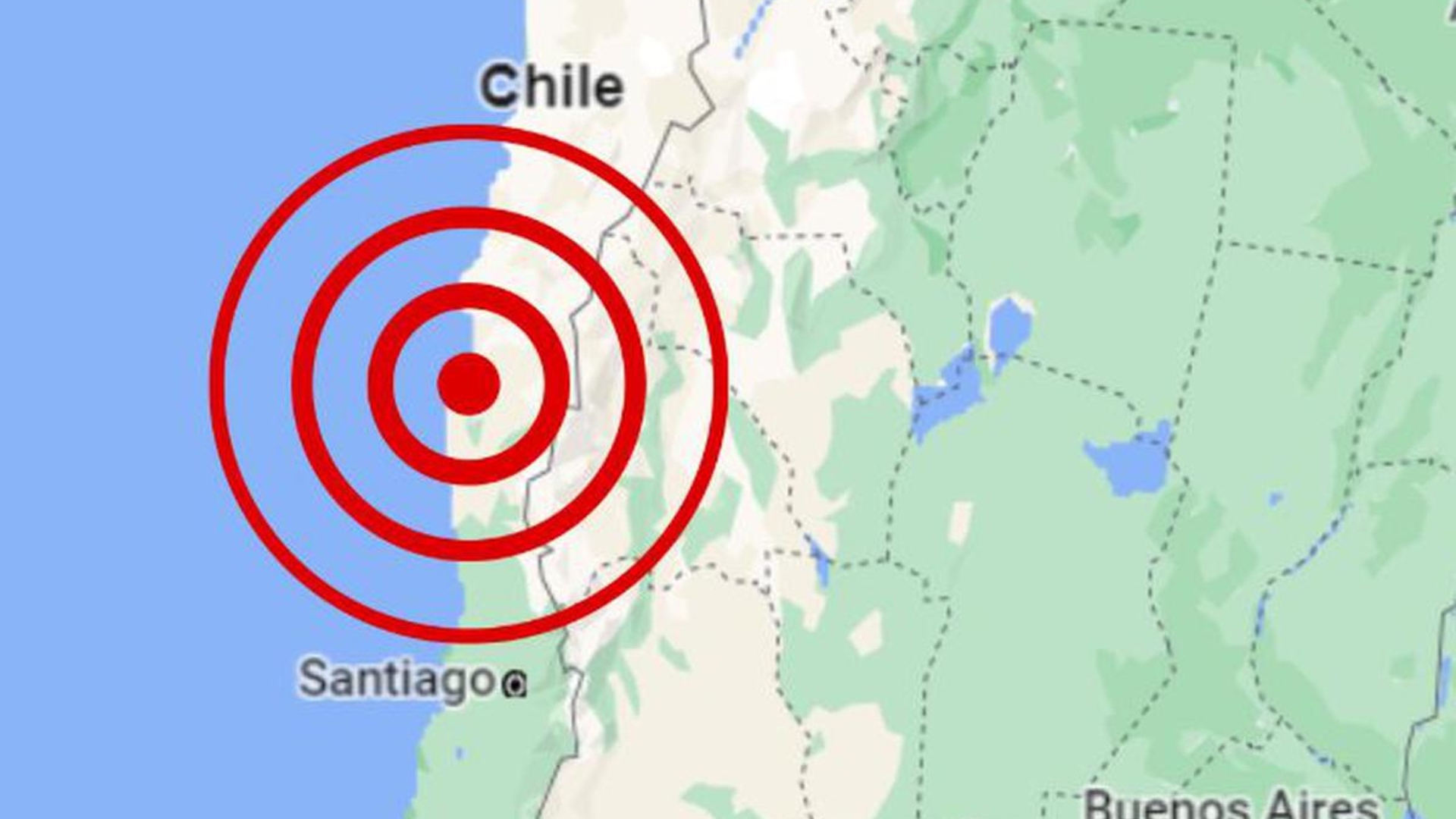 Temblor de magnitud 6,6 sacudió a la zona central