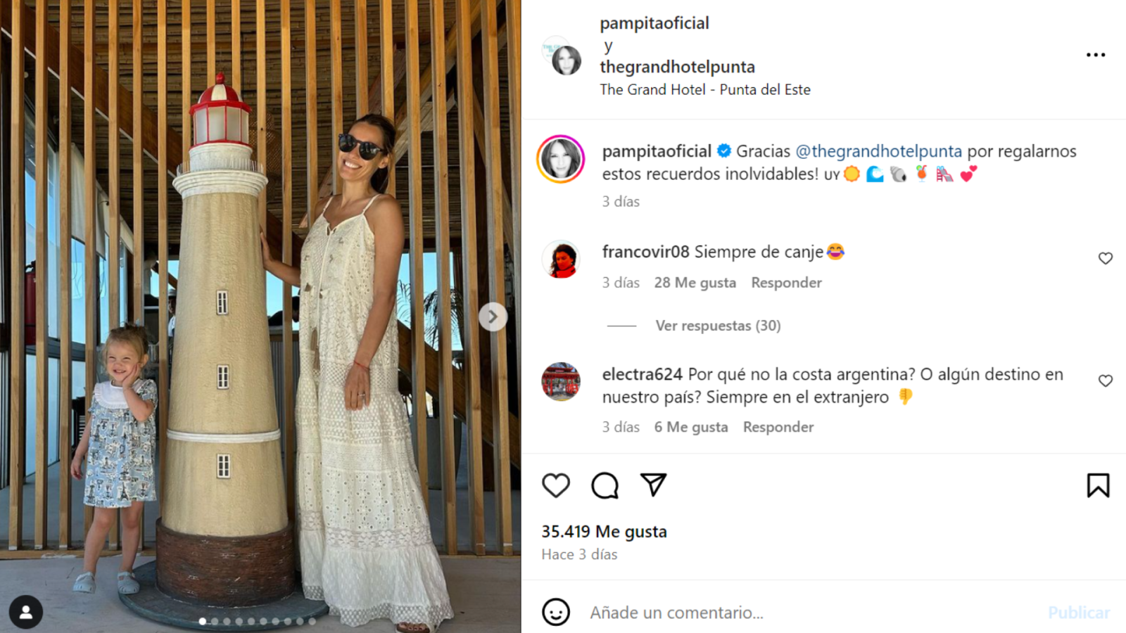 La inesperada coincidencia entre China Suárez y Pampita en hotel