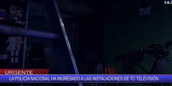 secuestro de canal de TV de Guayaquil