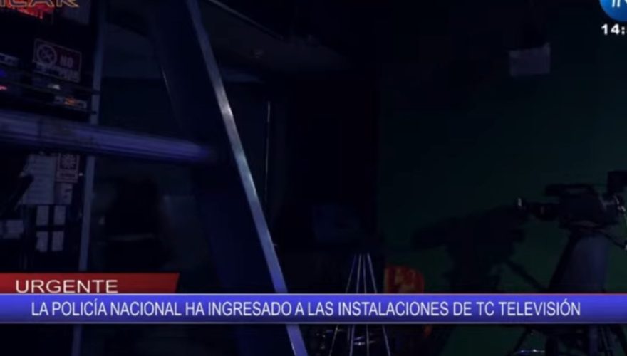 secuestro de canal de TV de Guayaquil