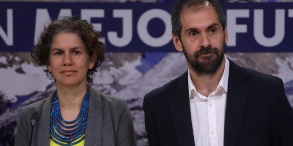 Ministros Nicolás Grau y Maisa Rojas