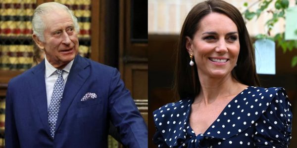 rey Carlos III y Kate Middleton