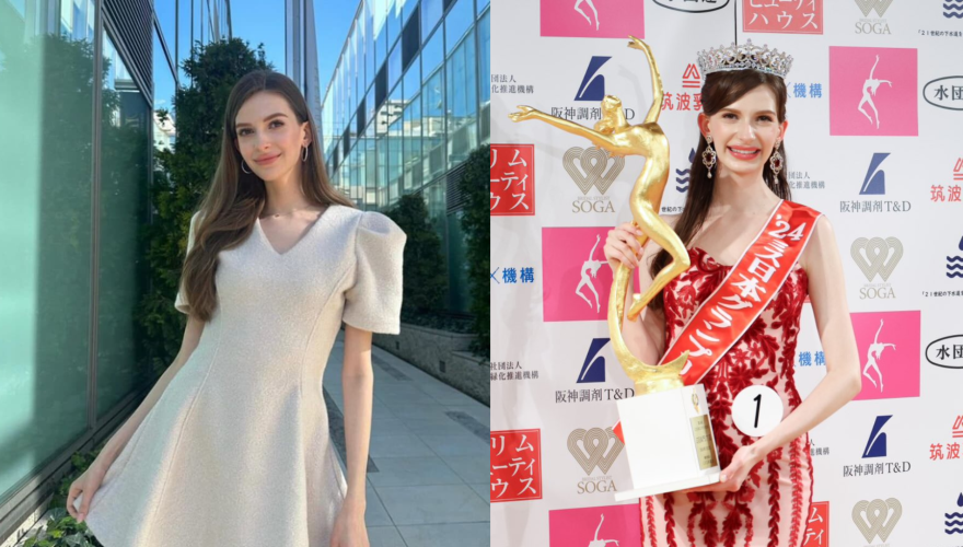 Miss japón: cuál es la polémica que generó la modelo ucraniana