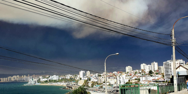 Incendios en la Región de Valparaíso: bajas temperaturas ayudarán a la no propagación de focos