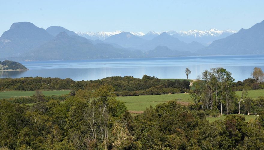 Lago Ranco helicóptero