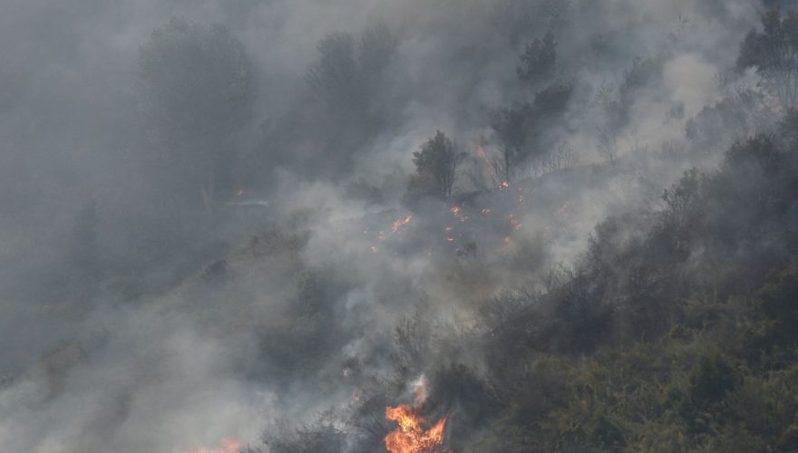 Incendio Casablanca Santuario Lo Vásquez