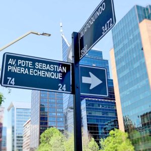 Calle Sebastián Piñera Las Condes