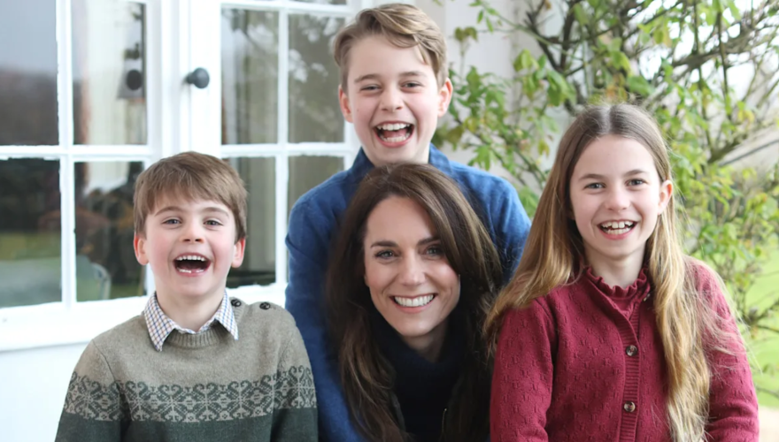 Kate Middleton y sus hijos
