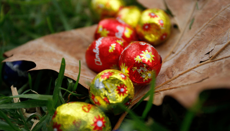 huevos de chocolate